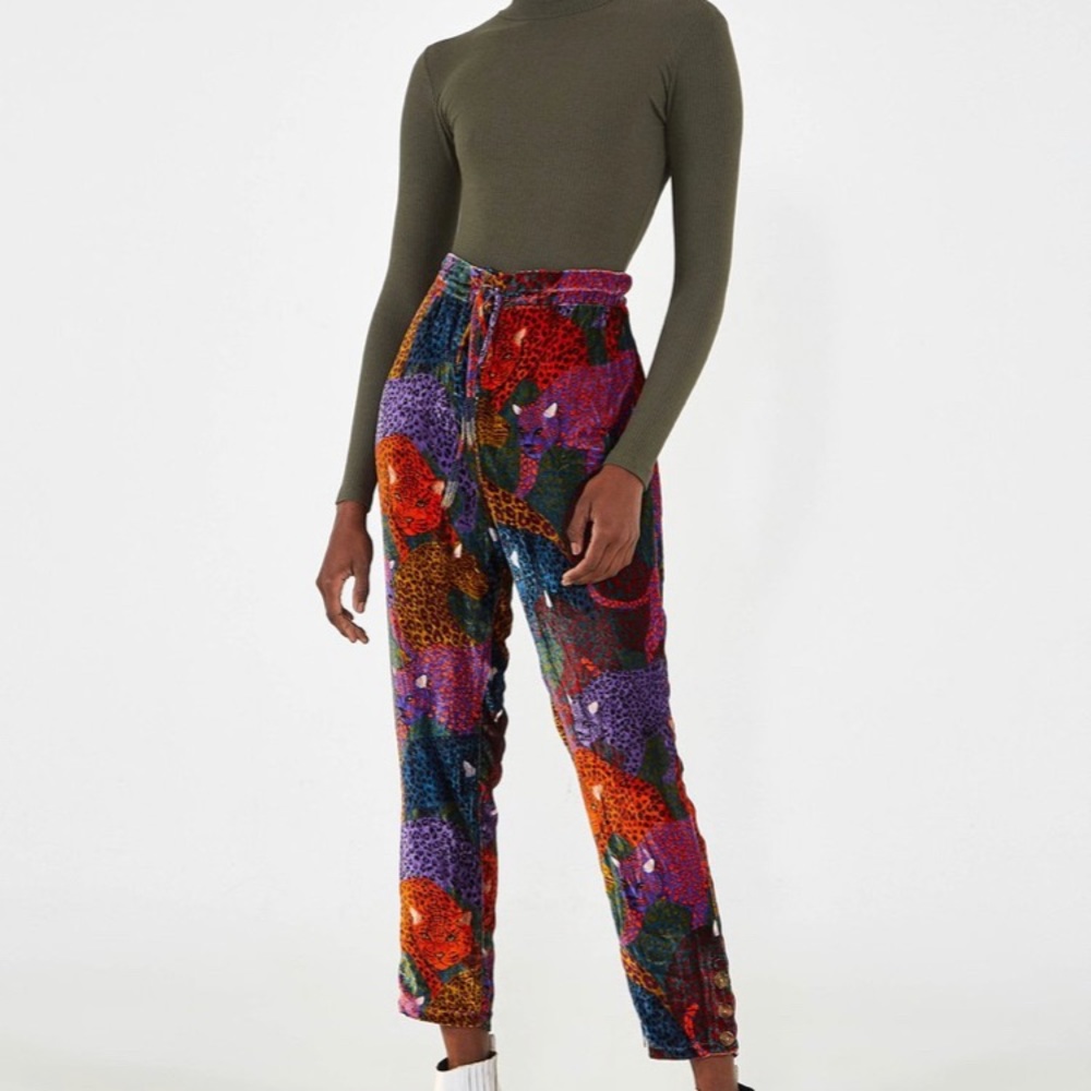 Anthropologie Farm Rio Jaguar Pants NWT